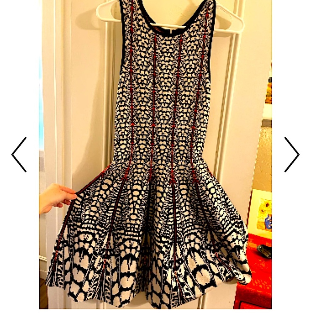 Issa knit butterfly wing dress - excellent condition, size XS